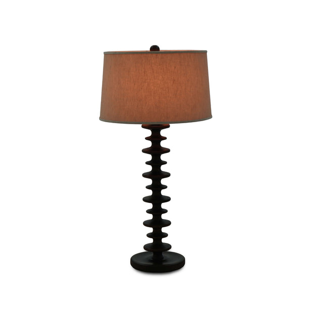 Milano Table Lamp in Walnut