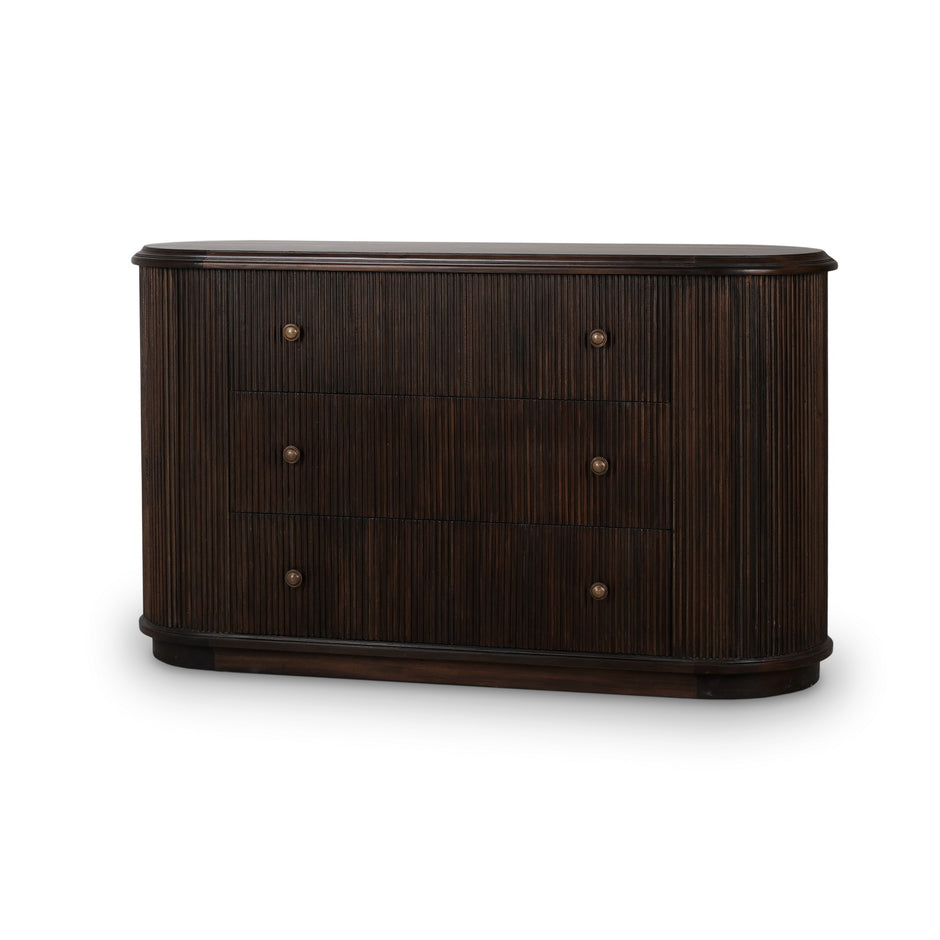 Kraton 3 Drawer Oval Dresser