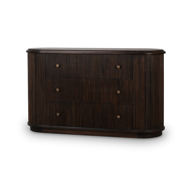Kraton 3 Drawer Oval Dresser