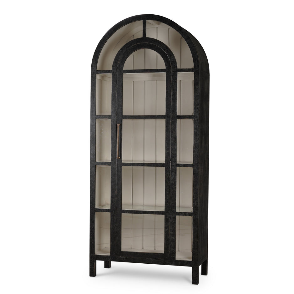 Vannes Display Cabinet w/ Glass Shelves
