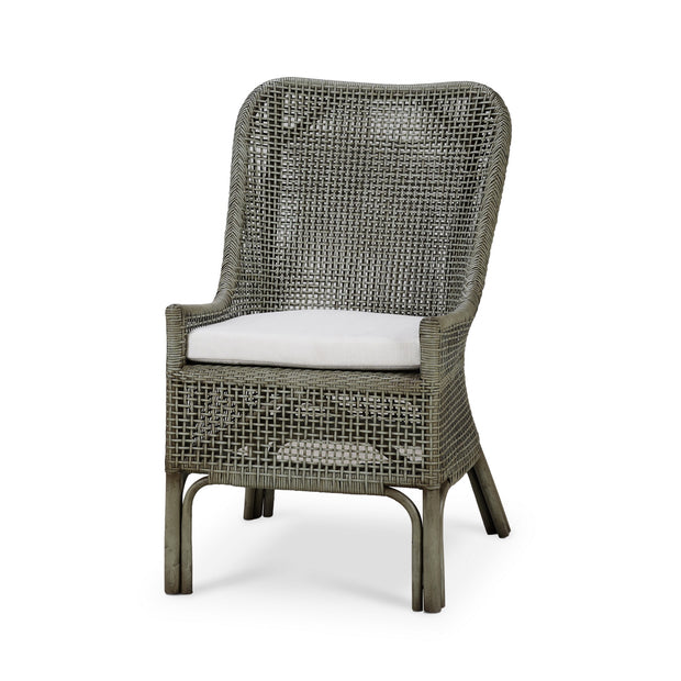 Cristo Rattan Dining Chair w/ Seat Cushion