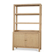 Kagu Open Hutch w/ Rattan
