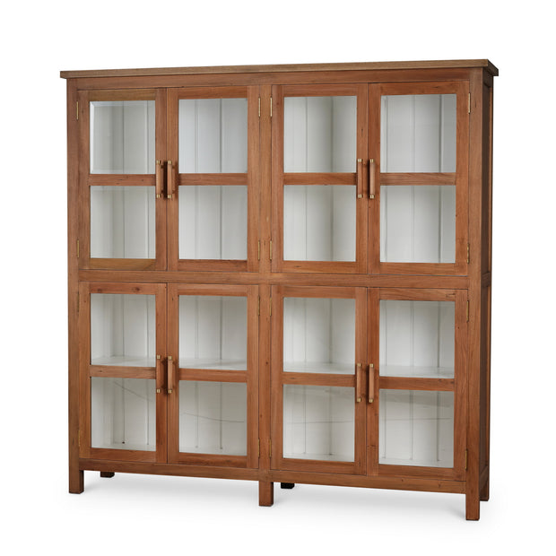 Madrone 8 Door Display Cabinet