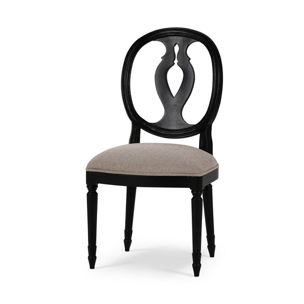 Fiona Dining Chair w/ Upholstered Seat