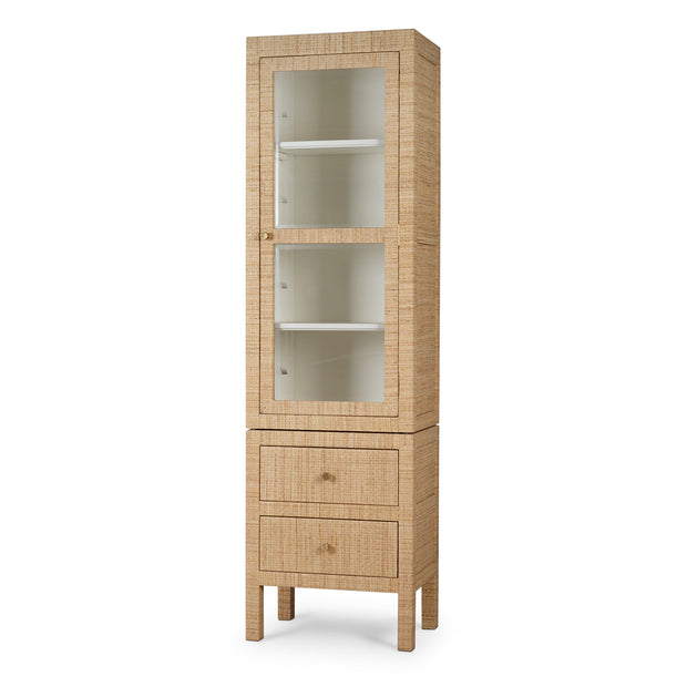 Kagu Tall Cabinet w/ Rattan