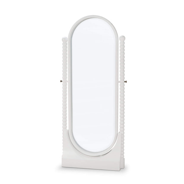Cholet Cordelia Standing Mirror in Architectural White
