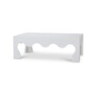Chloe Coffee Table in True White