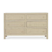 Kagu 6 Drawer Dresser w/ Raffia