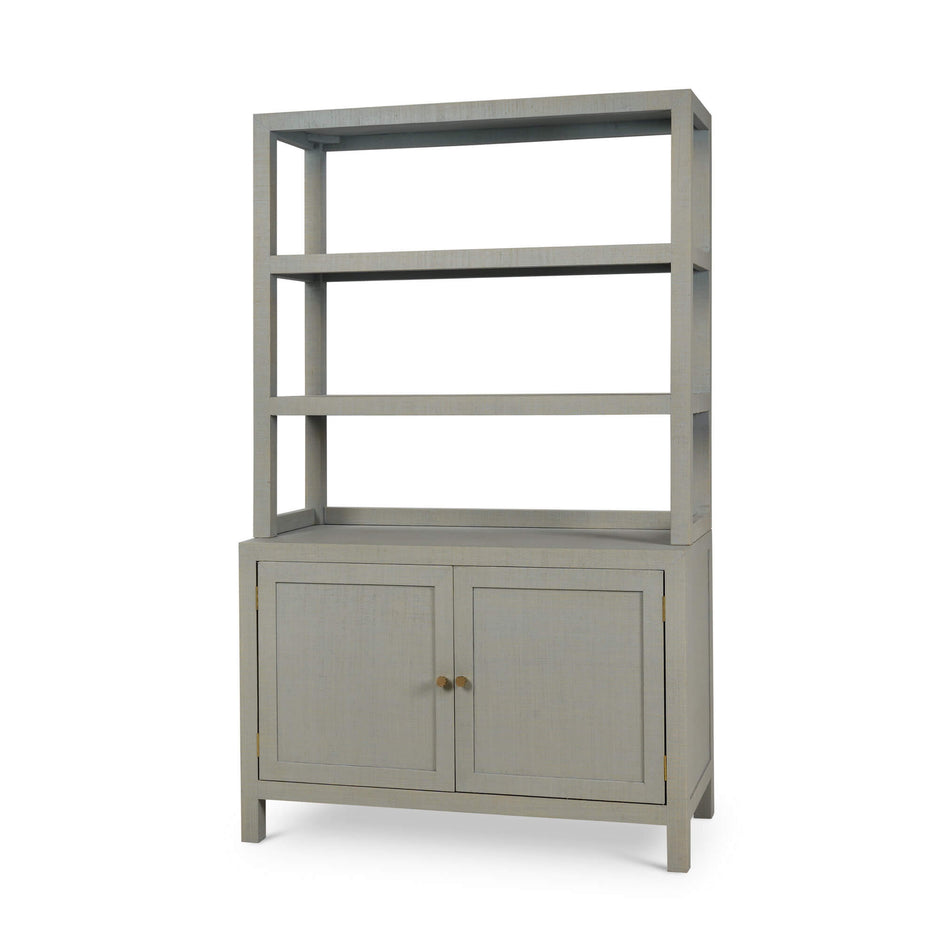 Kagu Open Hutch w/ Raffia