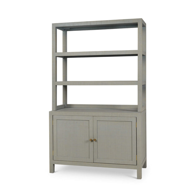 Kagu Open Hutch w/ Raffia