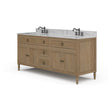 Cholet Double Vanity w/ Sink & Marble Top
