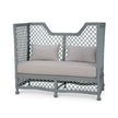 Rabana High Back Rattan Loveseat