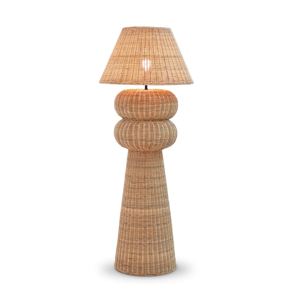 Lovina Rattan Floor Lamp