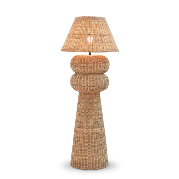 Lovina Rattan Floor Lamp