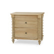 Milano 2 Drawer Bedside Table