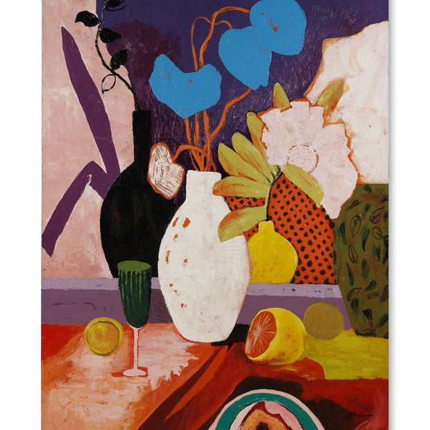 Botanical Symphony on Canvas 36 x 48 w/o Frame