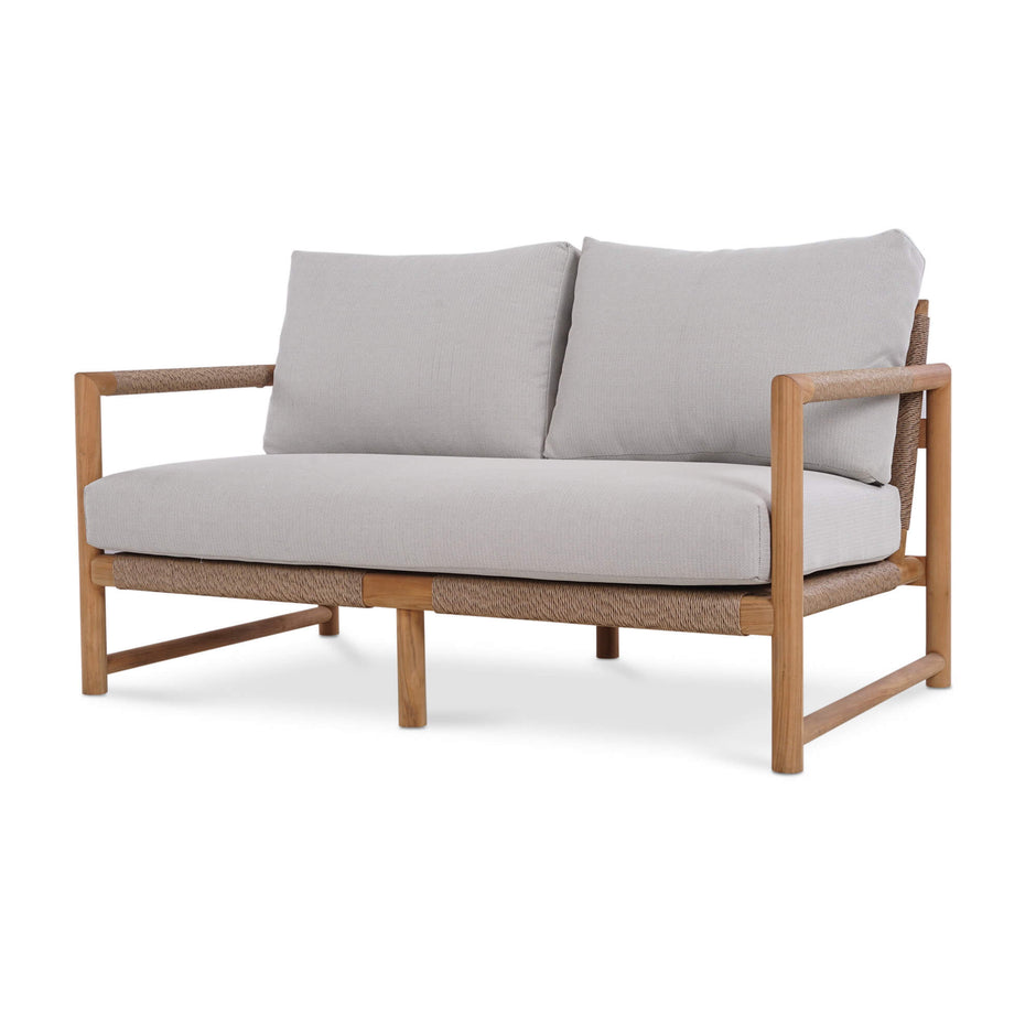 Jackson 2 Seater w/ Seat & Back Cushions - Outdoor Teak