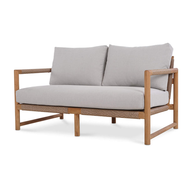 Jackson 2 Seater w/ Seat & Back Cushions - Outdoor Teak