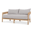 Raleigh 2 Seater w/ Seat & Back Cushions - Outdoor Teak