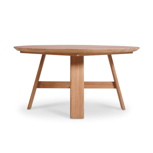Sienna Round Dining Table 59'' - Outdoor Teak
