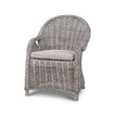 Vineyard Kabu Chair in Rattan Whitewash
