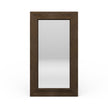 Tuscan Rustic Distressed Large Standing Mirror - Teak