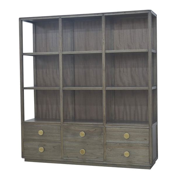 Cohan Open Cabinet w/ 6 Drawers - Mindi