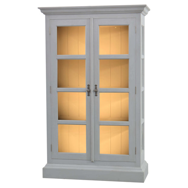 Ashton 2 Door Display Cabinet w/ 4 LED