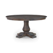 Trestle Round Dining Table w/o Grooves