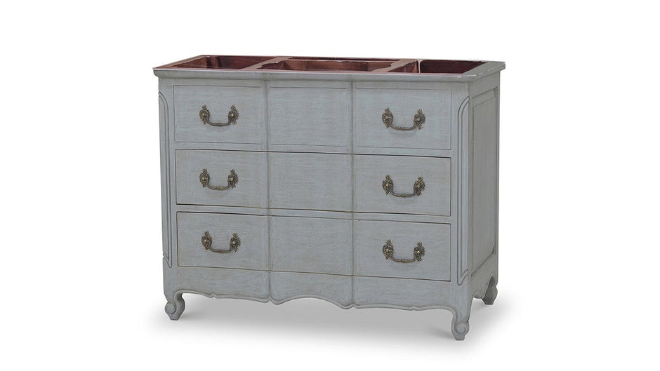 Provence Single Vanity w/o Marble Top & Sink