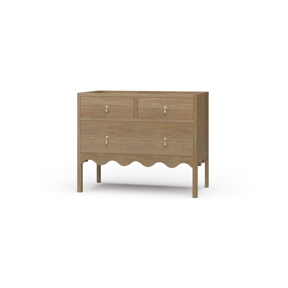 Chloe Single Vanity w/o  Sink & Marble Top