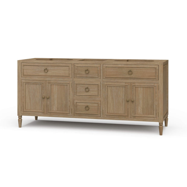 Cholet Double Vanity w/o Sink & Marble top