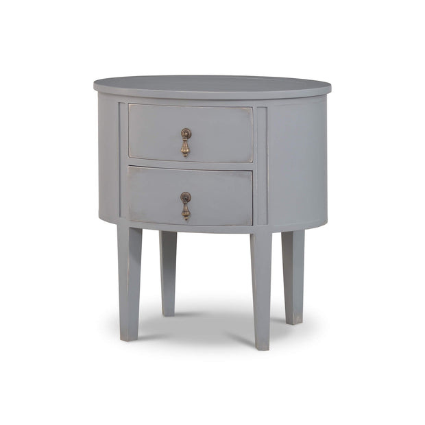 Lou Lou Bedside Table - Weathered Grey