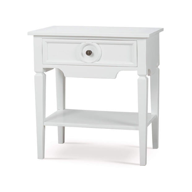 Orleans Side Table in Architectural White