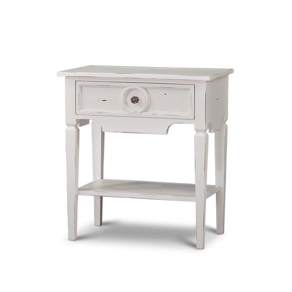 Orleans Side Table - White Harvest