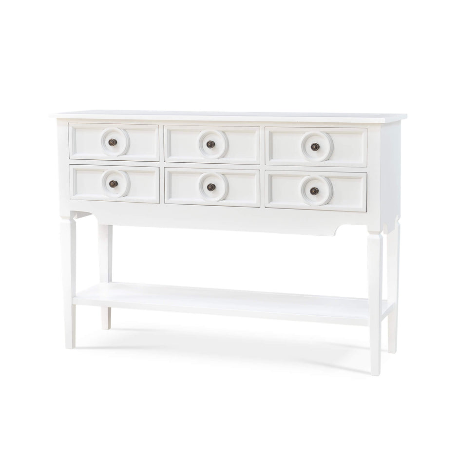 Orleans Console Table in Architectural White