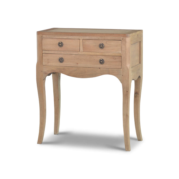 Chardonnay Side Table - Fruit Wood (*this finish requires bleaching, which often leads to variations in wood color)