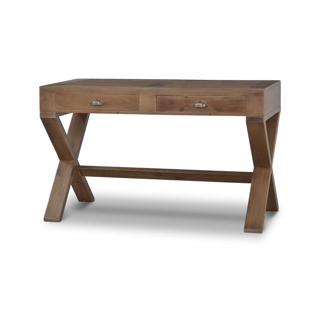 Yeomans Desk - Straw Wash (*this finish requires bleaching, which often leads to variations in wood color)