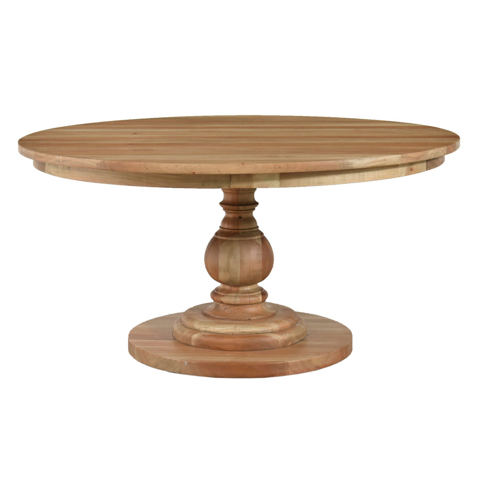 Goucho Round Dining Table 60'' in Fruitwood