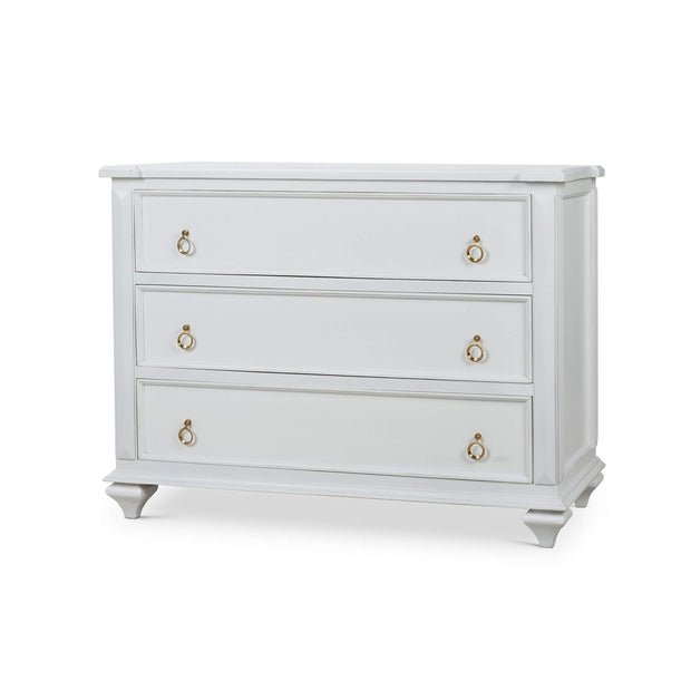 Soho 3 Drawer Dresser - Architectural White