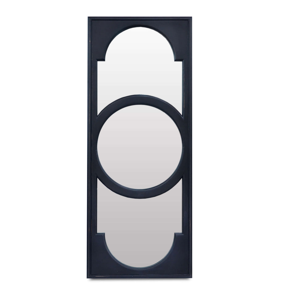 Dorchester Pier Mirror in Batavia Black