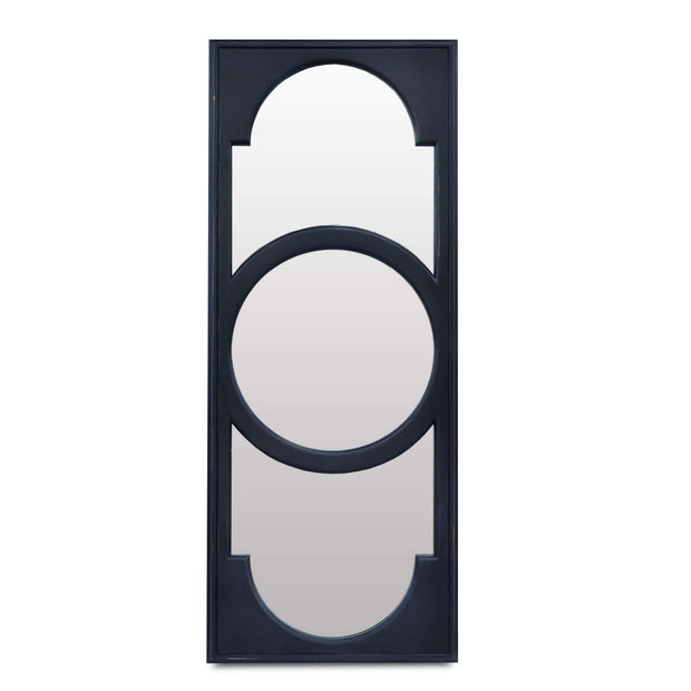 Dorchester Pier Mirror in Batavia Black