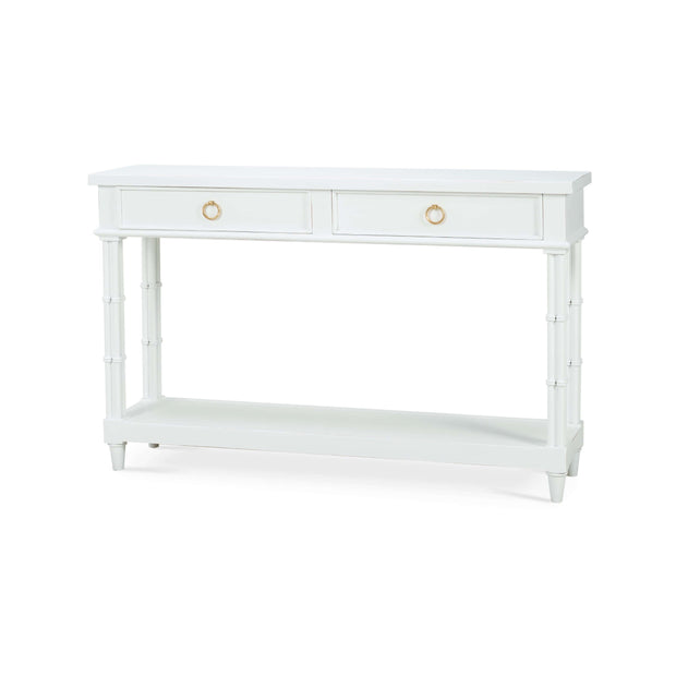 Farringdon Small Console in Architectural White