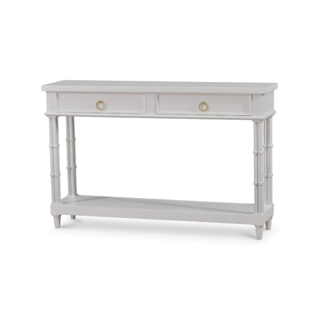 Farringdon Small Console - True White * (comes without distressing)