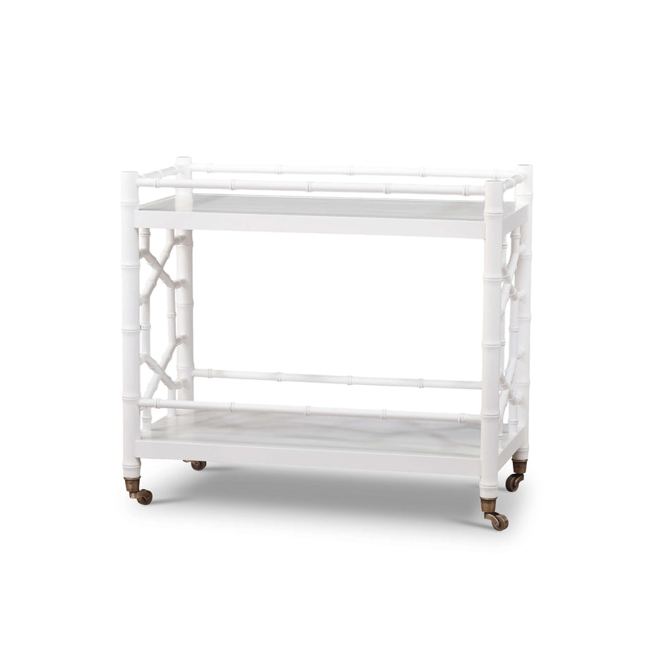 Grosvenor Drinks Trolley - True White * (comes without distressing)