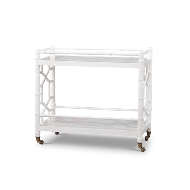 Grosvenor Drinks Trolley - True White * (comes without distressing)