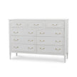 Chelsea Large 9 Drawer Dresser in Architectural White