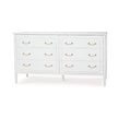 Chelsea Largish 6 Drawer Dresser - Architectural White