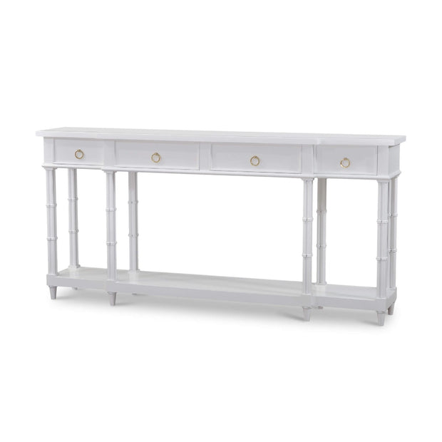 Farringdon Large Console - True White * (comes without distressing)