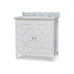 Grosvenor Single Vanity w/ Sink & Marble Top